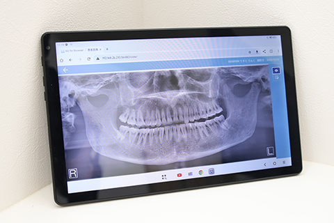 説明用モニター